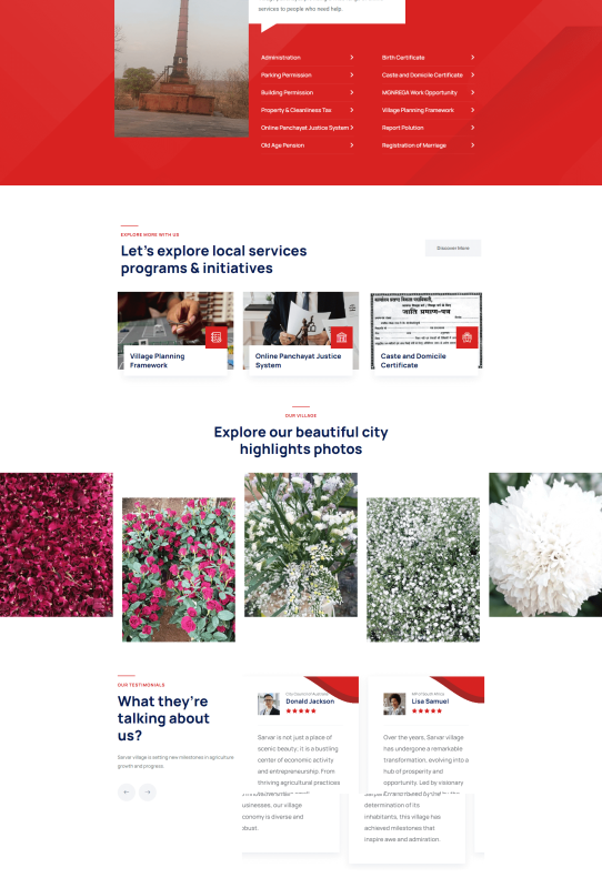 City Government & Municipal Website